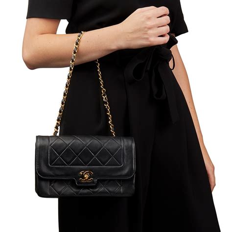 chanel diana vintage bag